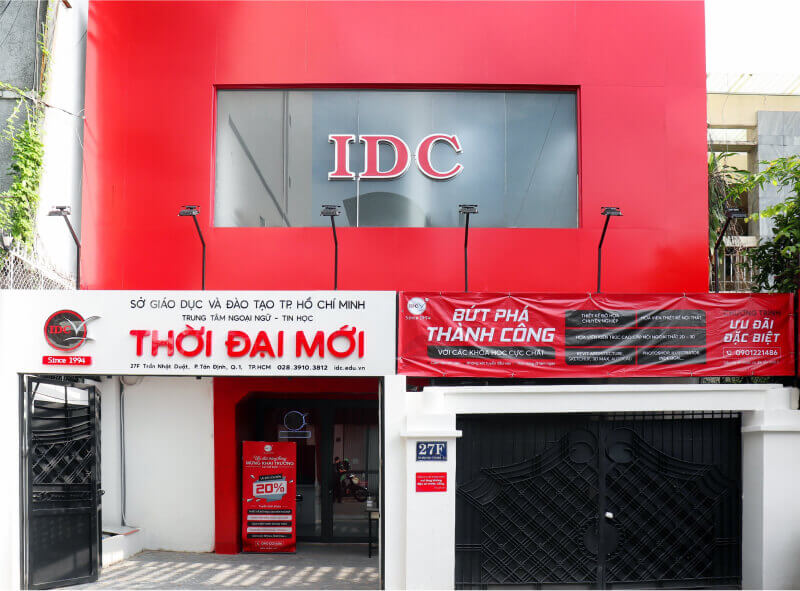 IDC - Trung tâm đào tạo thiết kế kiến trúc uy tín tại TPHCM