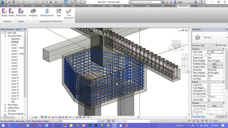 Khóa học Revit kết cấu cung cấp đầy đủ kiến thức từ cơ bản đến nâng cao