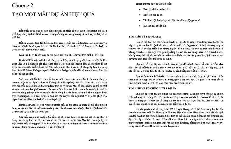 Giáo trình học Revit MEP chuyên về cơ khí - điện - cấp thoát nước