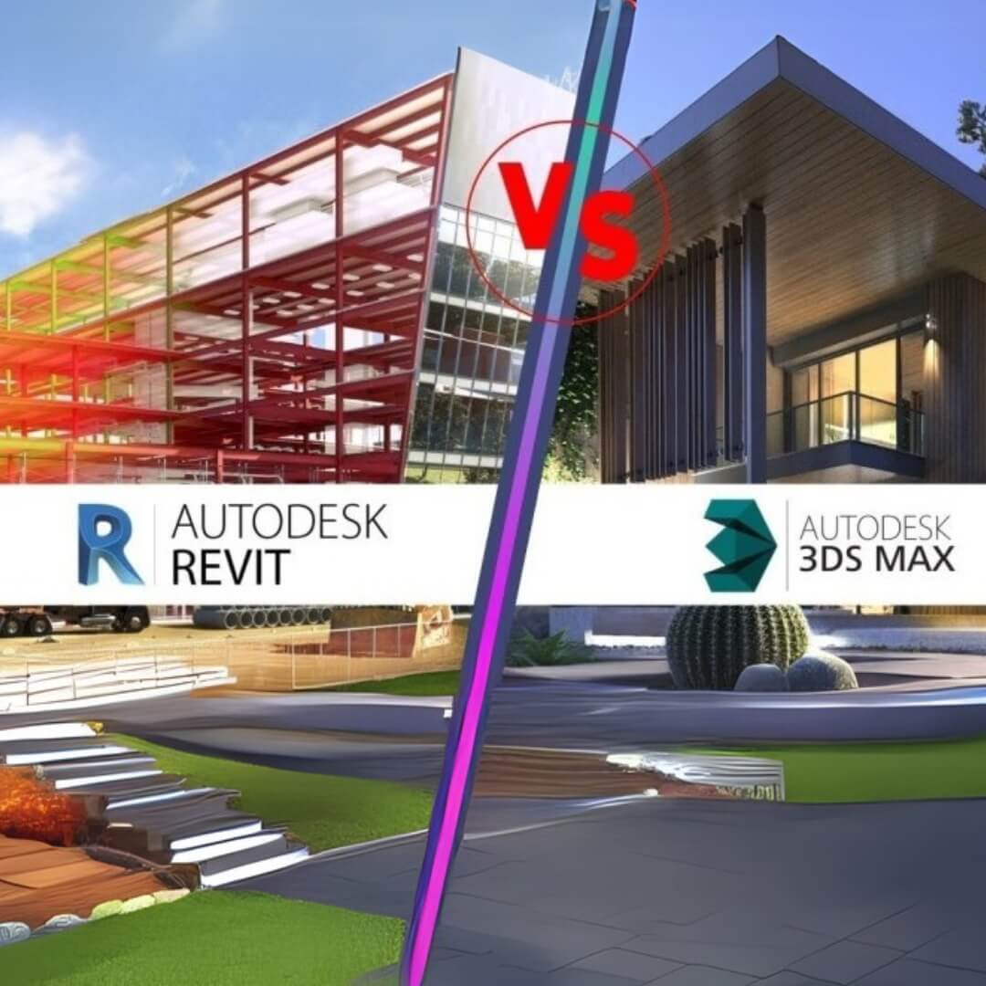 Nên học 3DMax hay Revit? Ứng dụng nào thiết kế 3D tốt hơn?