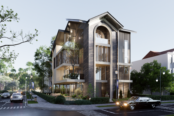 THIẾT KẾ KIẾN TRÚC BIỆT THỰ VILLA VŨNG TÀU: TỪ MẶT BẰNG ĐẾ TẦNG MÁI